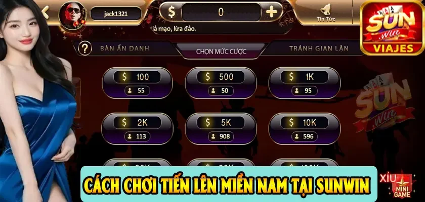 cách chơi Tiến Lên Miền Nam tại SUNWIN