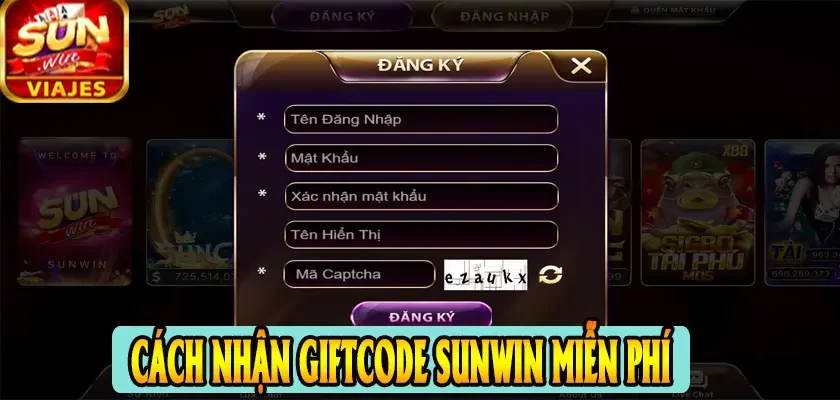 Hướng dẫn cách nhận giftcode sunwin