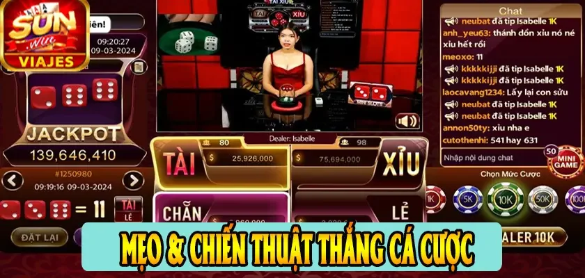 Mẹo & chiến thuật thắng cá cược